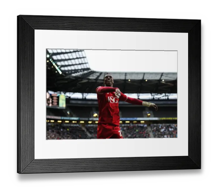 Framed Print : Jonathan Kodjia's Double Strike: Milton Keynes Dons vs. Bristol City, Sky Bet Championship 2015-2016 Framed Print : Jonathan Kodjia's Double Strike: Milton Keynes Dons vs. Bristol City, Sky Bet Championship 2015-2016