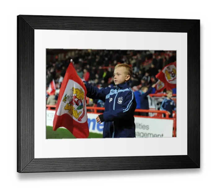 Framed Print : Bristol City vs Brighton: Sky Bet Championship Showdown at Ashton Gate - 23 / 02 / 2016