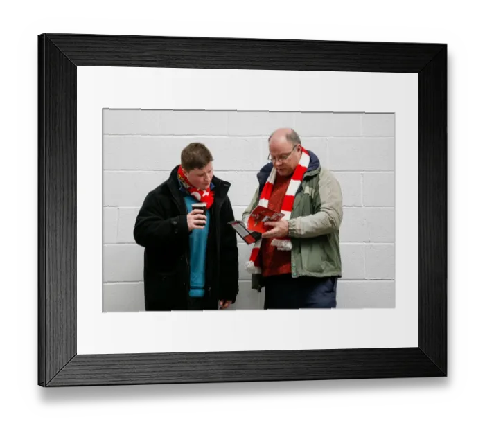 Framed Print : Bristol City Supporters United: The Championship Showdown Against Brighton & Hove Albion at Ashton Gate Stadium (2016)