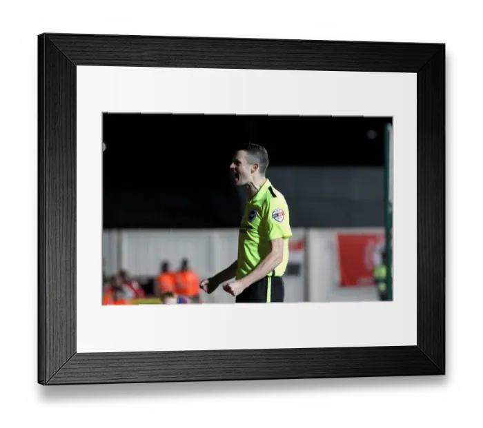Framed Print : Bristol City vs Brighton & Hove Albion: Jamie Murphy Scores Opening Goal, 23rd February 2016