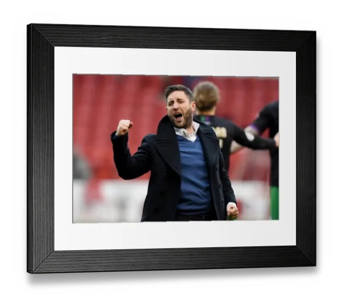 Framed Print : Johnson's Jubilant Moment: Nottingham Forest vs. Bristol City, 2016 Framed Print : Johnson's Jubilant Moment: Nottingham Forest vs. Bristol City, 2016