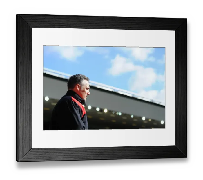 Framed Print : Bristol City vs. Cardiff City: John Pemberton Focused at Ashton Gate, Sky Bet Championship (05 / 03 / 2016)
