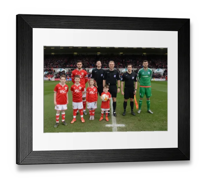 Framed Print : Mascots Face-Off: Bristol City vs. Cardiff City, Sky Bet Championship (Mar. 5, 2016) - Ashton Gate, Bristol Framed Print : Mascots Face-Off: Bristol City vs. Cardiff City, Sky Bet Championship (Mar. 5, 2016) - Ashton Gate, Bristol