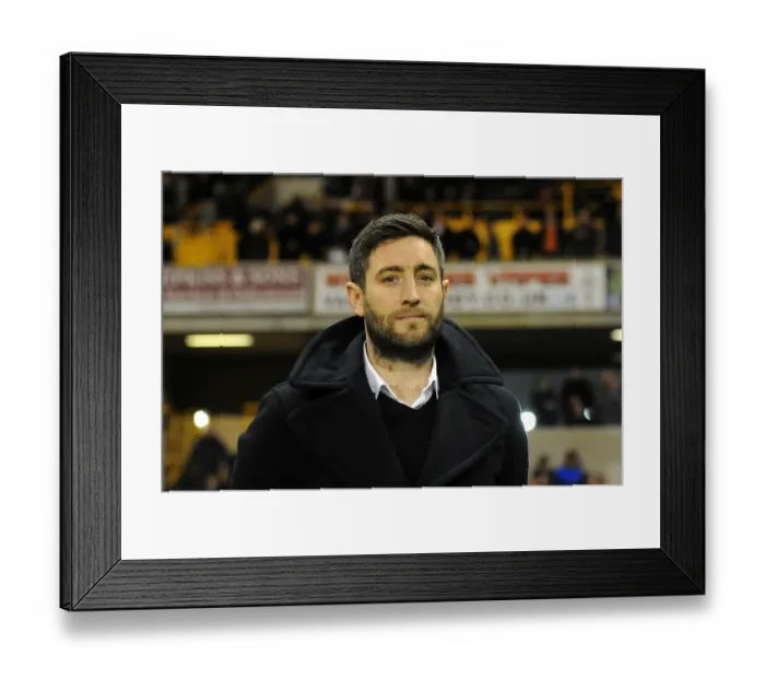 Framed Print : Johnson Leads Bristol City at Molineux: Wolves vs. Bristol City Championship Clash (March 2016)