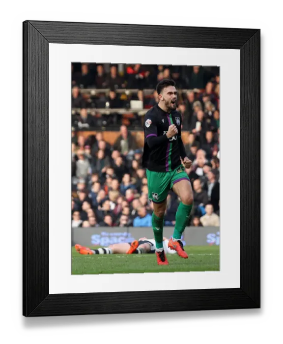 Framed Print : Marlon Pack's Dramatic Equalizer: Bristol City vs. Fulham in Sky Bet Championship (12 March 2016) Framed Print : Marlon Pack's Dramatic Equalizer: Bristol City vs. Fulham in Sky Bet Championship (12 March 2016)