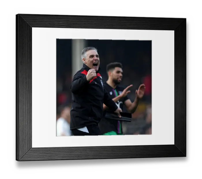 Framed Print : Bristol City Celebrate Win Over Fulham: John Pemberton's Triumphant Moment (12 March 2016) Framed Print : Bristol City Celebrate Win Over Fulham: John Pemberton's Triumphant Moment (12 March 2016)