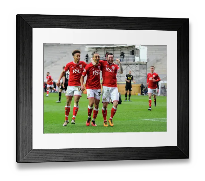 Framed Print : Championship Triumph: Odemwingie, Reid, and Tomlin's Euphoric Reaction after Goal vs. Bolton Wanderers (19 March 2016) Framed Print : Championship Triumph: Odemwingie, Reid, and Tomlin's Euphoric Reaction after Goal vs. Bolton Wanderers (19 March 2016)