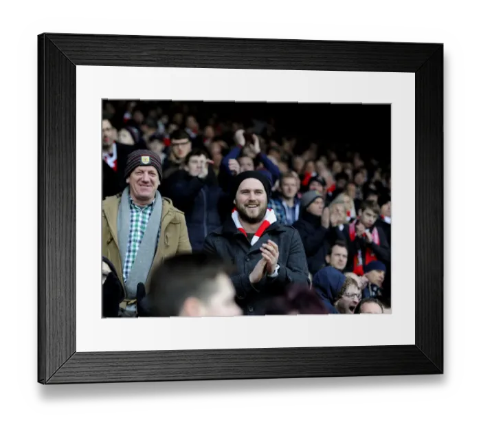 Framed Print : Sea of Passion: Bristol City vs. Bolton Wanderers, 2016 - Ashton Gate Framed Print : Sea of Passion: Bristol City vs. Bolton Wanderers, 2016 - Ashton Gate