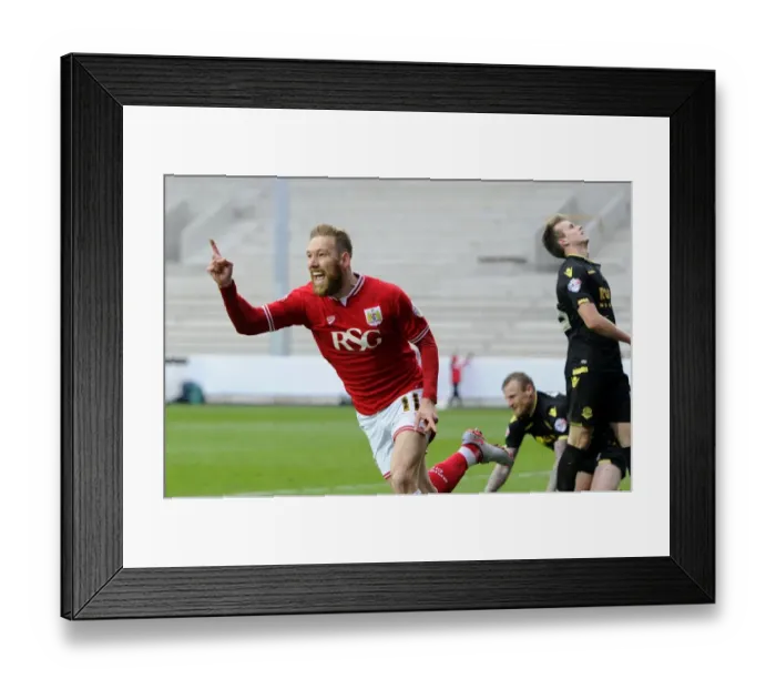 Framed Print : Scott Wagstaff's Goal Celebration: Bristol City vs. Bolton Wanderers, Sky Bet Championship (190316) Framed Print : Scott Wagstaff's Goal Celebration: Bristol City vs. Bolton Wanderers, Sky Bet Championship (190316)