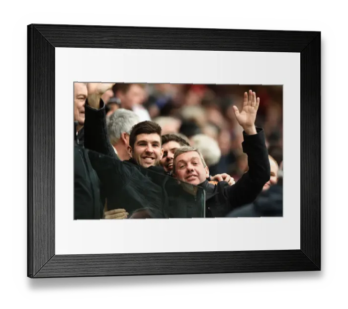 Framed Print : Sea of Supporters: Bristol City vs. Bolton Wanderers at Ashton Gate, 2016