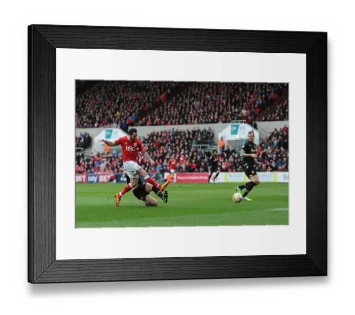 Framed Print : Bristol City Leads 2-0: Lee Tomlin's Goal vs. Bolton Wanderers (2016) Framed Print : Bristol City Leads 2-0: Lee Tomlin's Goal vs. Bolton Wanderers (2016)
