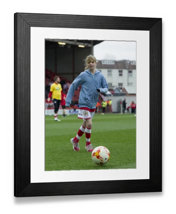 Framed Print : Sky Bet Championship Showdown: Bristol City vs. Bolton Wanderers at Ashton Gate Stadium (March 19, 2016) - The Battle Continues