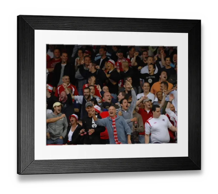 Framed Print : Bristol City vs. Royal Antwerp: A Football Rivalry - Season 08-09 Framed Print : Bristol City vs. Royal Antwerp: A Football Rivalry - Season 08-09