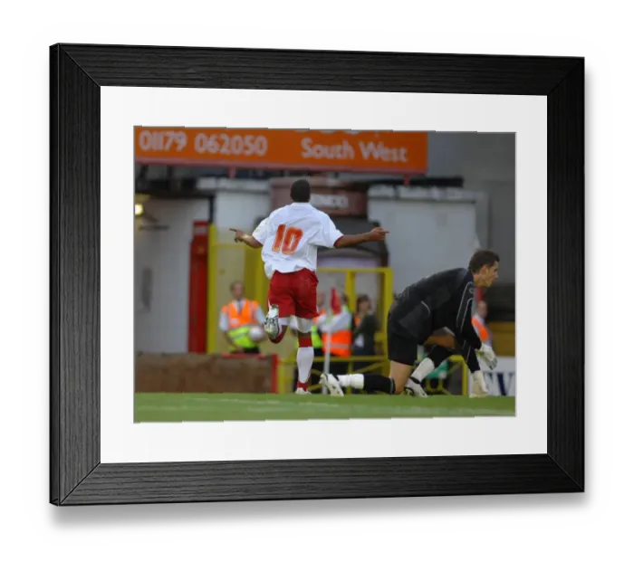 Framed Print : Bristol City vs. Royal Antwerp: A Football Rivalry - Season 08-09