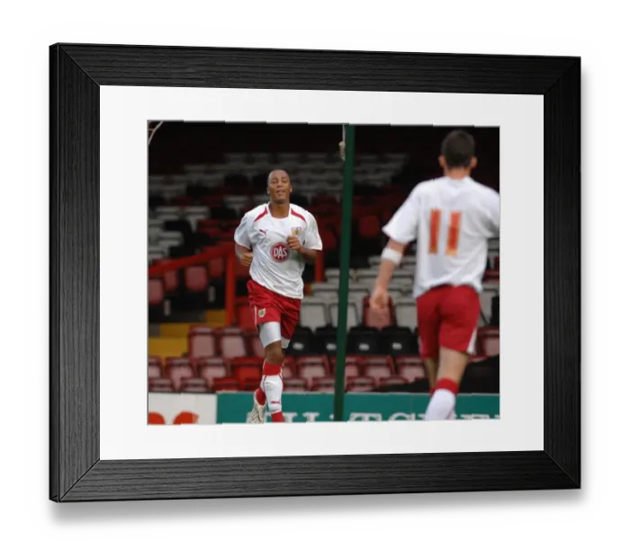 Framed Print : Bristol City vs. Royal Antwerp: A Football Rivalry - Season 08-09
