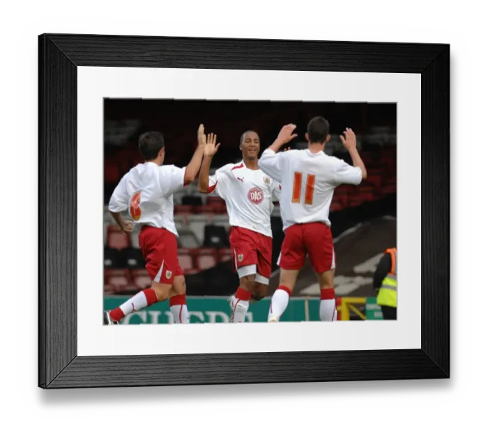 Framed Print : Bristol City vs. Royal Antwerp: A Football Rivalry - Season 08-09