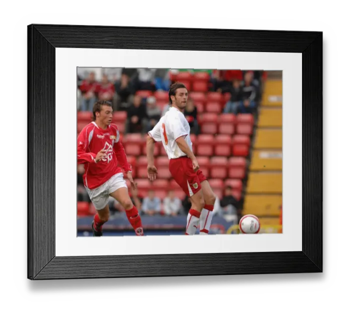 Framed Print : Bristol City vs. Royal Antwerp: A Football Rivalry - Season 08-09