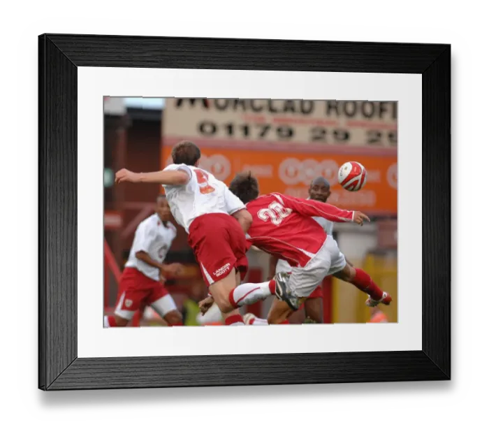 Framed Print : Bristol City vs. Royal Antwerp: A Football Rivalry - Season 08-09 Framed Print : Bristol City vs. Royal Antwerp: A Football Rivalry - Season 08-09