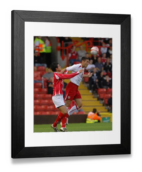 Framed Print : Bristol City vs. Royal Antwerp: A Football Rivalry - Season 08-09 Framed Print : Bristol City vs. Royal Antwerp: A Football Rivalry - Season 08-09