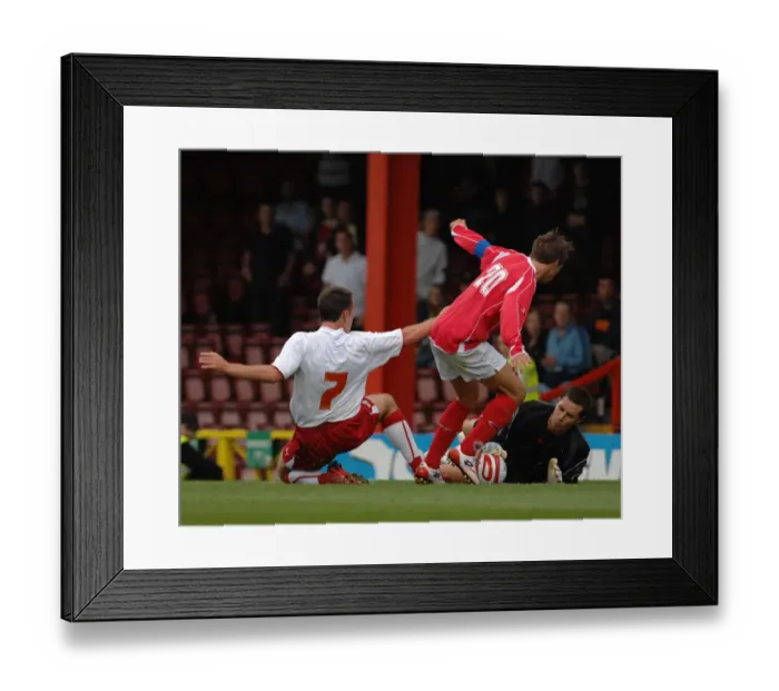 Framed Print : Bristol City vs. Royal Antwerp: A Football Rivalry - Season 08-09 Framed Print : Bristol City vs. Royal Antwerp: A Football Rivalry - Season 08-09