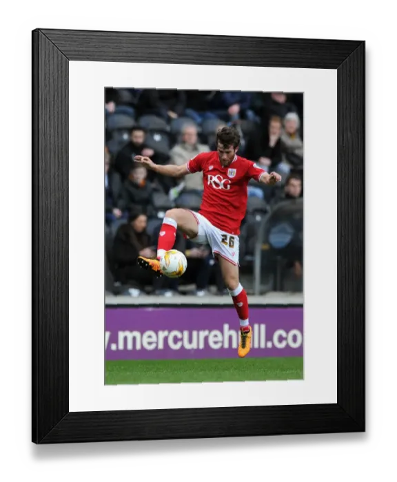 Framed Print : Adam Matthews in Action for Bristol City against Hull City at KC Stadium (02.04.2016) Framed Print : Adam Matthews in Action for Bristol City against Hull City at KC Stadium (02.04.2016)