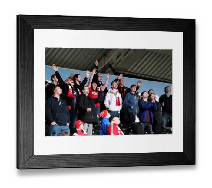 Framed Print : Bristol City Fans at Hull City vs. Bristol City, Sky Bet Championship (02.04.2016) Framed Print : Bristol City Fans at Hull City vs. Bristol City, Sky Bet Championship (02.04.2016)