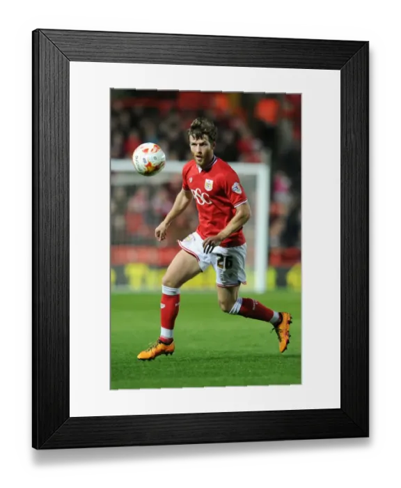 Framed Print : Adam Matthews in Action: Bristol City vs Rotherham United at Ashton Gate, 2016 Framed Print : Adam Matthews in Action: Bristol City vs Rotherham United at Ashton Gate, 2016