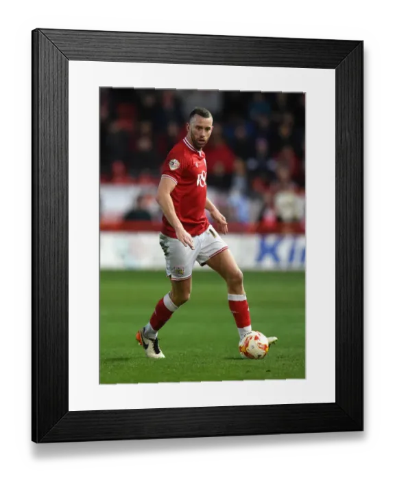 Framed Print : Bristol City's Aaron Wilbraham Scores Against Rotherham United at Ashton Gate, 2016