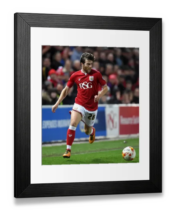 Framed Print : Adam Matthews in Action: Bristol City vs Rotherham United at Ashton Gate, 2016 Framed Print : Adam Matthews in Action: Bristol City vs Rotherham United at Ashton Gate, 2016
