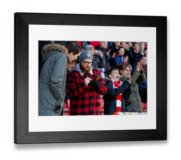 Framed Print : Bristol City's Euphoric 4-1 Victory at Ashton Gate Framed Print : Bristol City's Euphoric 4-1 Victory at Ashton Gate