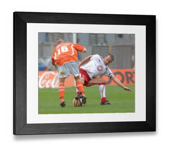 Framed Print : Bristol City vs. Blackpool: A Football Rivalry - Season 08-09 Framed Print : Bristol City vs. Blackpool: A Football Rivalry - Season 08-09