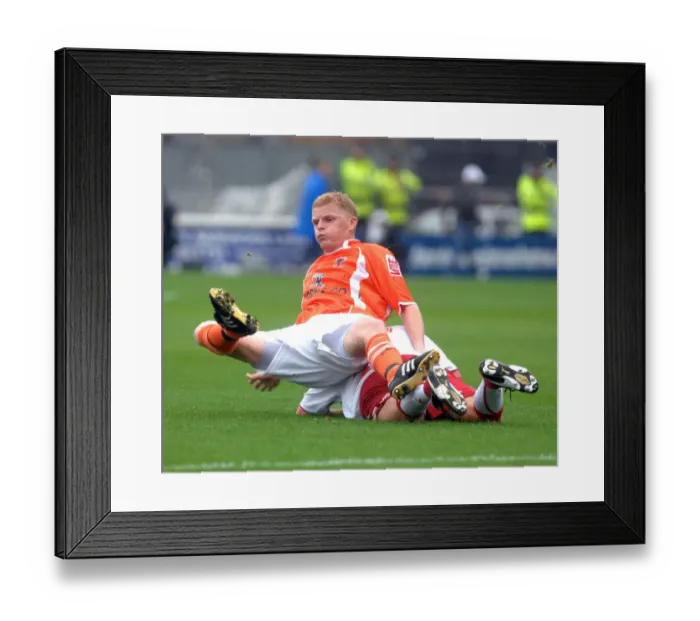 Framed Print : Blackpool vs. Bristol City: A Football Rivalry - Season 08-09 Framed Print : Blackpool vs. Bristol City: A Football Rivalry - Season 08-09