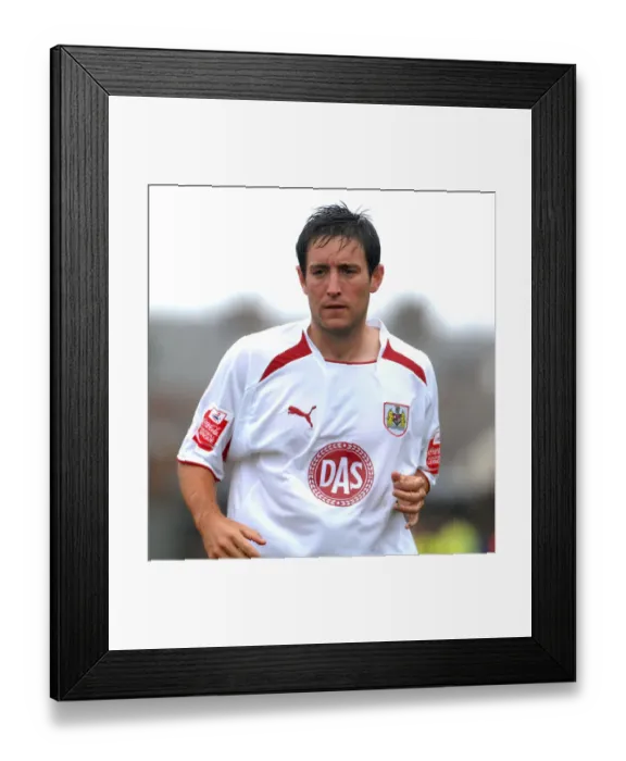 Framed Print : Bristol City vs. Blackpool: A Football Rivalry - Season 08-09