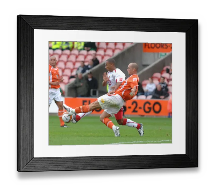 Framed Print : Blackpool vs. Bristol City: A Football Rivalry - Season 08-09 Framed Print : Blackpool vs. Bristol City: A Football Rivalry - Season 08-09