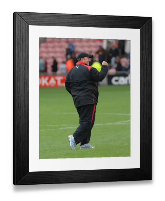 Framed Print : Bristol City vs. Blackpool: A Football Rivalry - Season 08-09