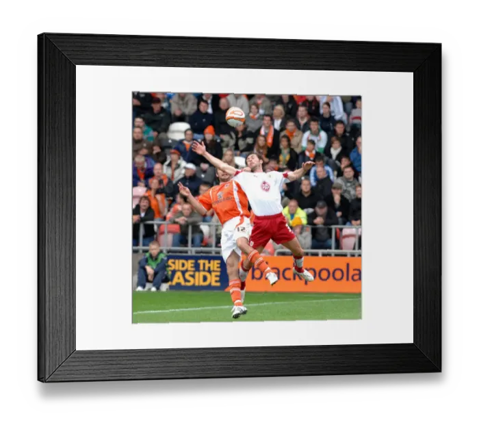 Framed Print : Bristol City vs. Blackpool: A Football Rivalry - Season 08-09