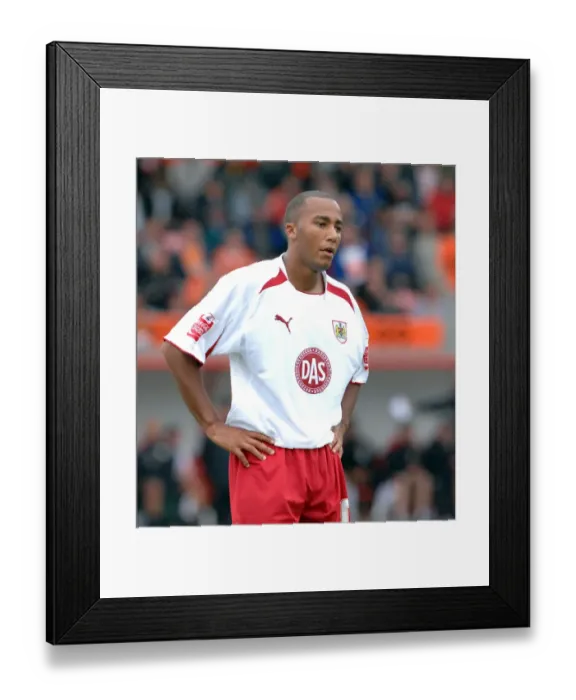 Framed Print : Bristol City vs. Blackpool: A Football Rivalry - Season 08-09