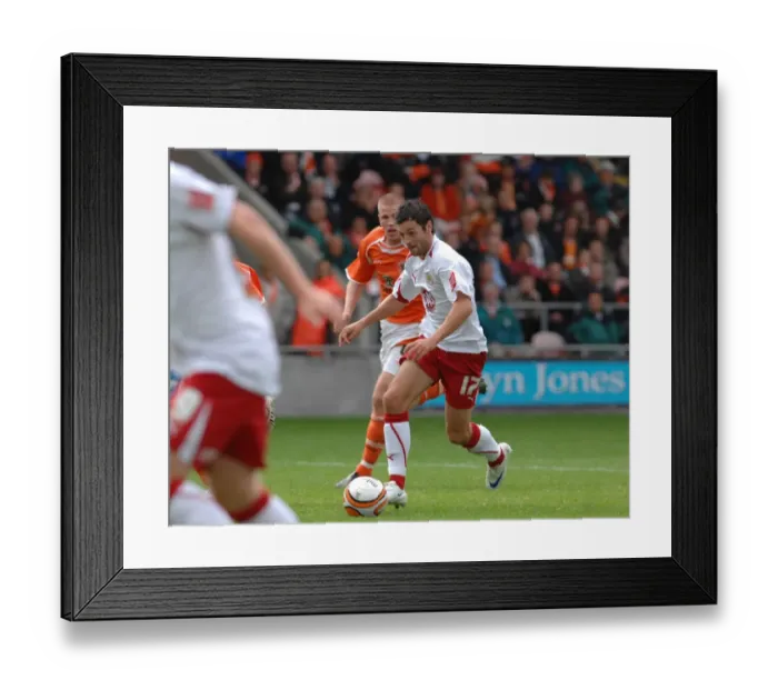 Framed Print : Blackpool vs. Bristol City: A Football Rivalry - Season 08-09
