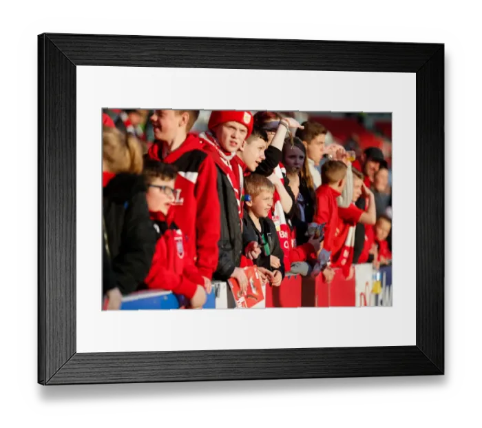 Framed Print : Bristol City v Derby County 190416
