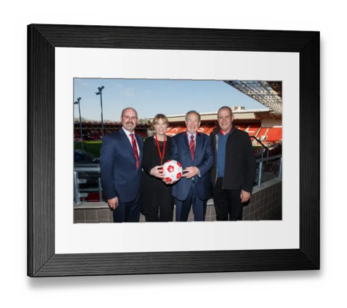 Framed Print : Bristol City vs Derby County: 190416 Championship Clash at Ashton Gate