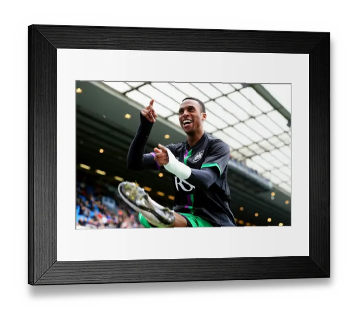 Framed Print : Jonathan Kodjia's Thrilling Goal and Emotional Celebration: Historic First Win for Bristol City Against Blackburn Rovers in Sky Bet Championship (April 23, 2016) Framed Print : Jonathan Kodjia's Thrilling Goal and Emotional Celebration: Historic First Win for Bristol City Against Blackburn Rovers in Sky Bet Championship (April 23, 2016)
