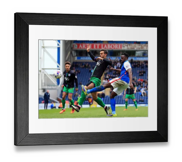 Framed Print : Marlon Pack vs. Hope Akpan Clash: Blackburn Rovers vs. Bristol City, Sky Bet Championship (230416) Framed Print : Marlon Pack vs. Hope Akpan Clash: Blackburn Rovers vs. Bristol City, Sky Bet Championship (230416)