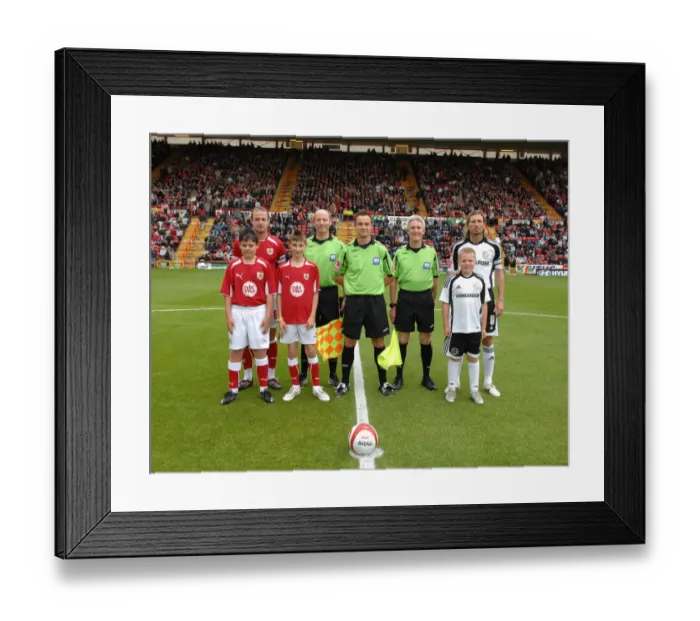 Framed Print : Bristol City vs Derby County: A Football Rivalry - Season 08-09 Framed Print : Bristol City vs Derby County: A Football Rivalry - Season 08-09