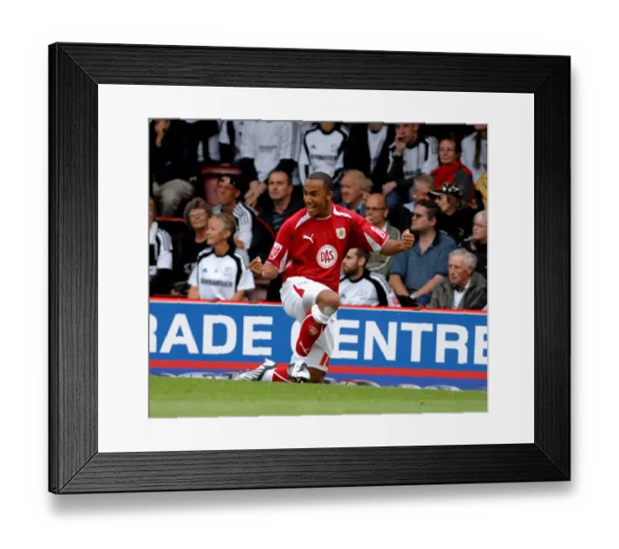 Framed Print : Bristol City vs Derby County: A Football Rivalry - Season 08-09