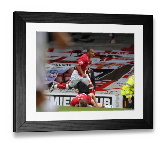 Framed Print : Bristol City vs Derby County: A Football Rivalry - Season 08-09 Framed Print : Bristol City vs Derby County: A Football Rivalry - Season 08-09