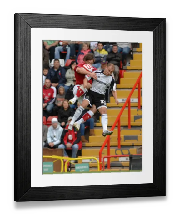 Framed Print : Bristol City vs Derby County: A Football Rivalry - Season 08-09