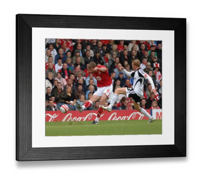 Framed Print : Bristol City vs Derby County: A Football Rivalry - Season 08-09 Framed Print : Bristol City vs Derby County: A Football Rivalry - Season 08-09