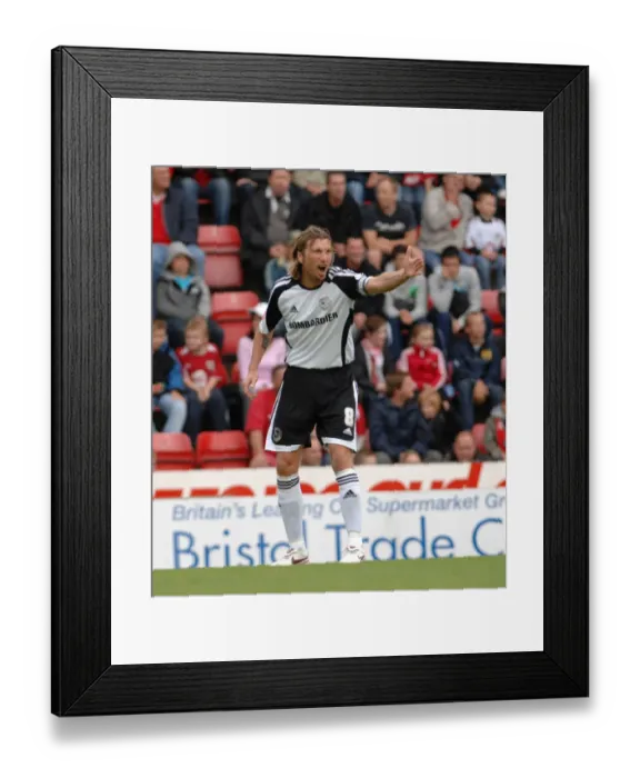 Framed Print : Bristol City vs Derby County: A Football Rivalry - Season 08-09