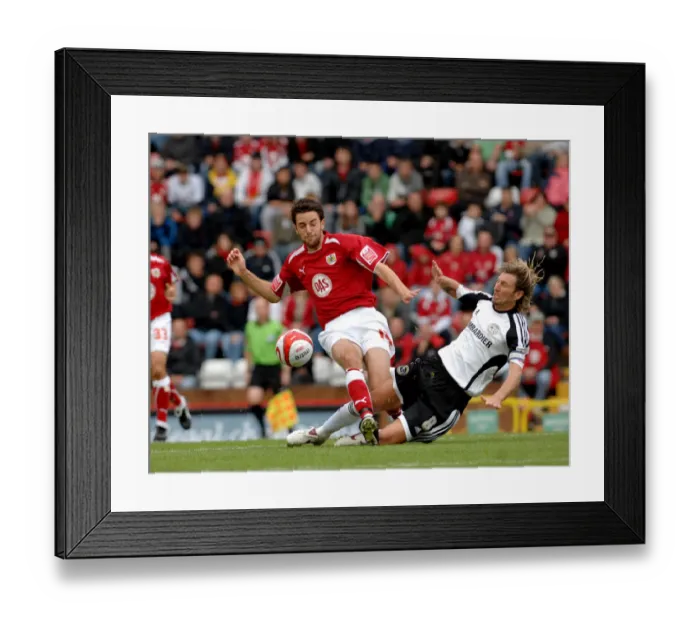 Framed Print : Bristol City vs. Derby County: A Football Rivalry - Season 08-09 Framed Print : Bristol City vs. Derby County: A Football Rivalry - Season 08-09