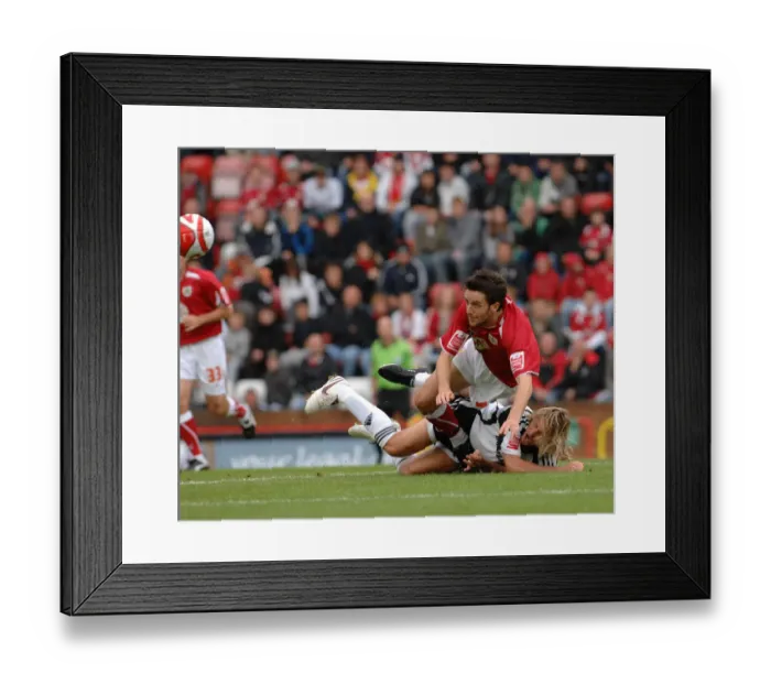 Framed Print : Bristol City vs Derby County: A Football Rivalry - Season 08-09 Framed Print : Bristol City vs Derby County: A Football Rivalry - Season 08-09